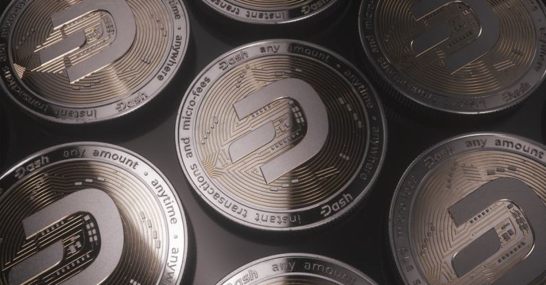 Altcoins - A Close-Up Shot of Commemorative Dash Coins