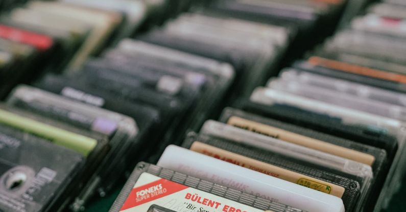 Collectibles - Display of Cassettes